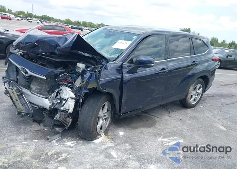 2021 Toyota Highlander L from USA, damaged, VIN 5TDCZRAH0MS078583